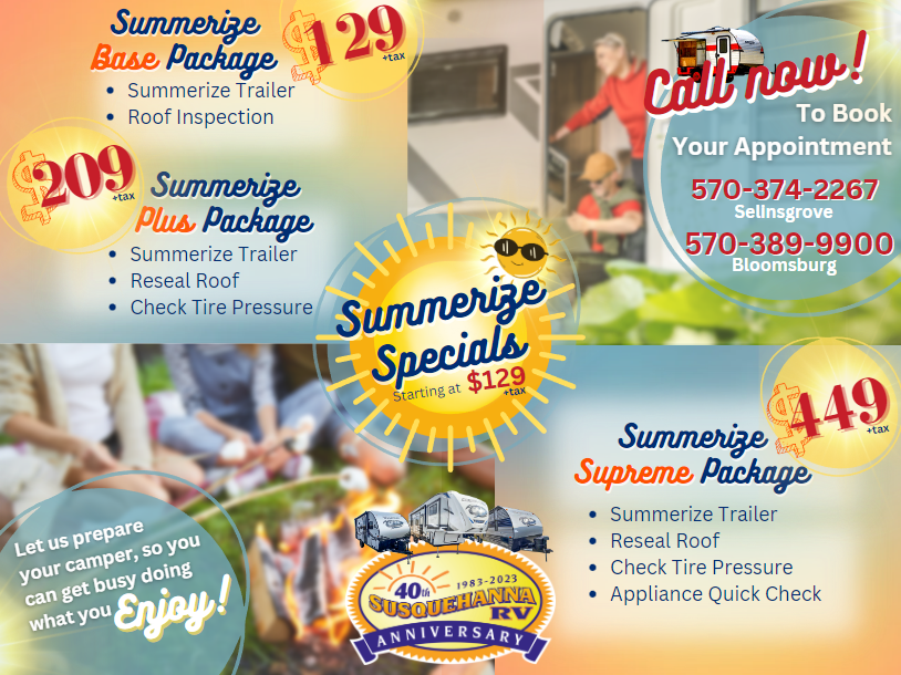 Susquehanna RV Service Specials